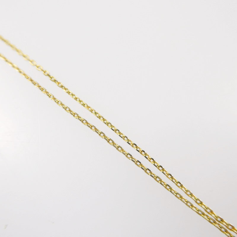 【中古】 メタリックバー ネックレス ゴールド