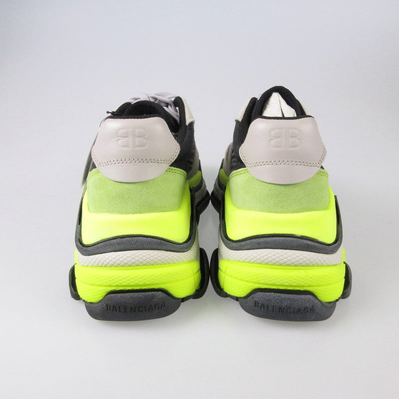 【中古】BALENCIAGA | バレンシアガ TRIPLE S 2.0 Grey Yellow スニーカー 533888 サイズ:26.5cm 26.5cm