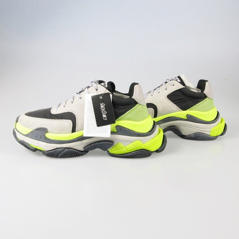 【中古】BALENCIAGA | バレンシアガ TRIPLE S 2.0 Grey Yellow スニーカー 533888 サイズ:26.5cm 26.5cm