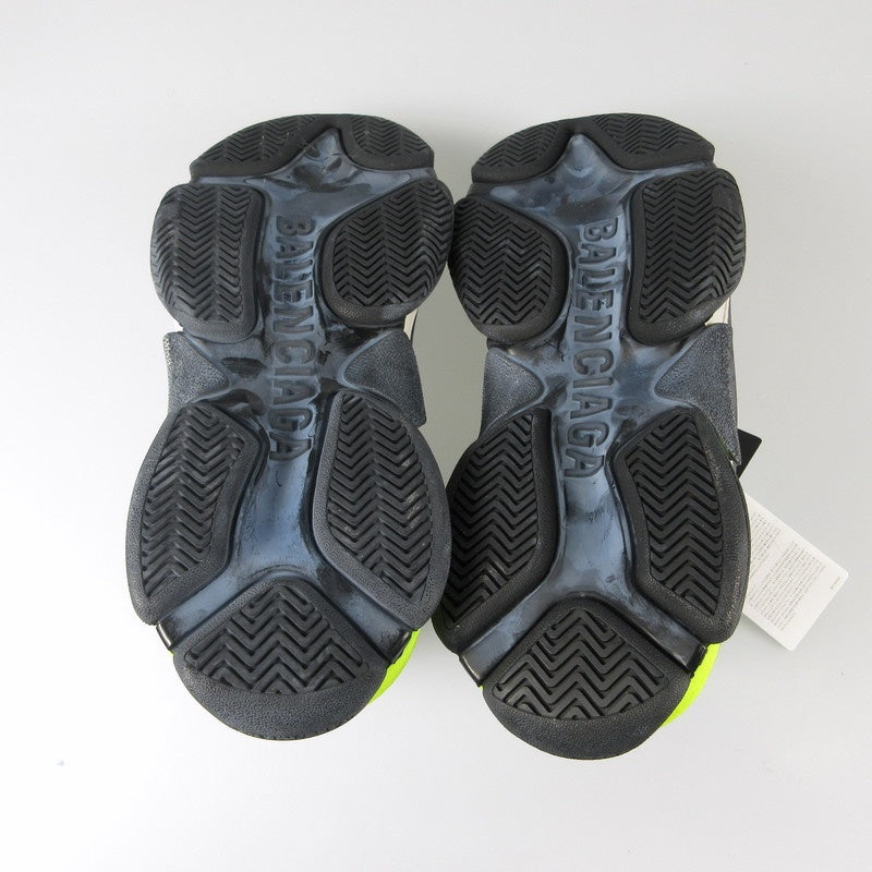 【中古】BALENCIAGA | バレンシアガ TRIPLE S 2.0 Grey Yellow スニーカー 533888 サイズ:26.5cm 26.5cm