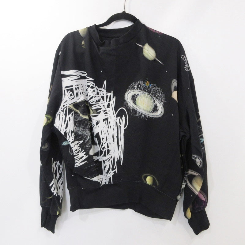 【中古】Vivienne Westwood | ヴィヴィアンウエストウッド DRUNKEN SWEATSHIRT スウェット 3I010001-J004H サイズ:M