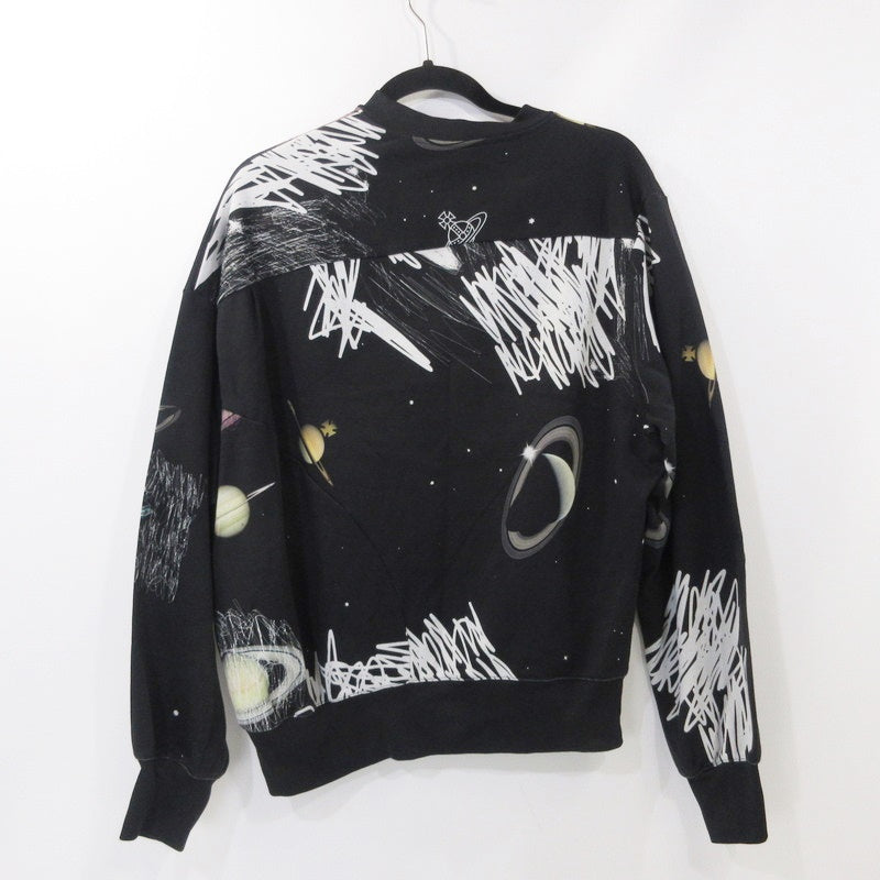 【中古】Vivienne Westwood | ヴィヴィアンウエストウッド DRUNKEN SWEATSHIRT スウェット 3I010001-J004H サイズ:M