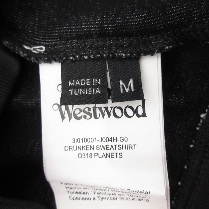 【中古】Vivienne Westwood | ヴィヴィアンウエストウッド DRUNKEN SWEATSHIRT スウェット 3I010001-J004H サイズ:M