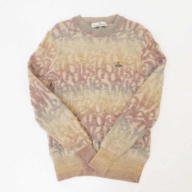 【中古】Vivienne Westwood | ヴィヴィアンウエストウッド CRINKLED JUMPER セーター 380300W-C0017 サイズ:L