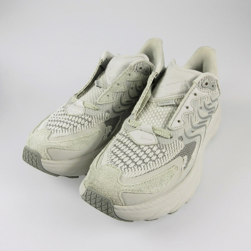 【中古】HOKA ONEONE | ホカオネオネ CLIFTON LS スニーカー 1141550 グレー 26.5cm