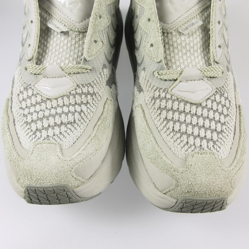 【中古】HOKA ONEONE | ホカオネオネ CLIFTON LS スニーカー 1141550 グレー 26.5cm
