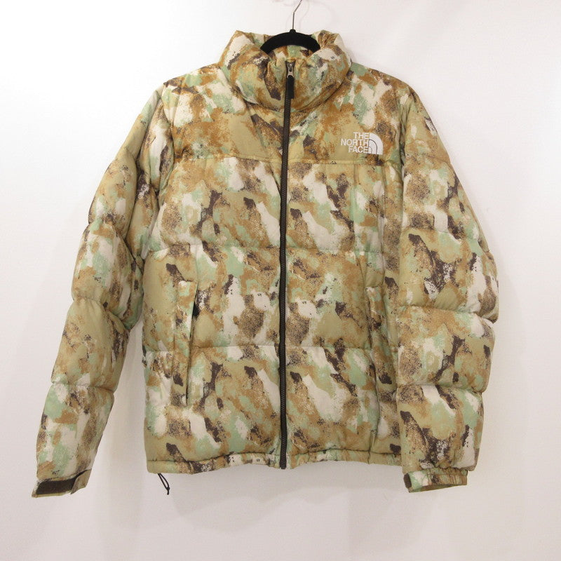 【中古】THE NORTH FACE | ザ・ノースフェイス NOVELTY NUPTSE JACKET ダウンジャケット ND92336 カモ サイズ:XL
