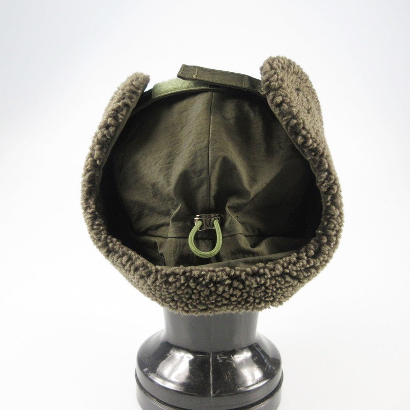 【中古】TIGHTBOOTH PRODUCTION | タイトブースプロダクション DOPE DYED FLIGHT CAP キャップ カーキ サイズ:L