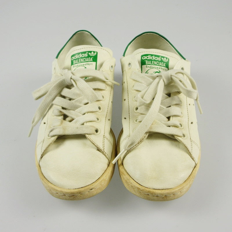【中古】BALENCIAGA | バレンシアガ ORIGINALS STAN SMITH? スニーカー IG9944 サイズ:23.0cm ×adidas ホワイト 23cm