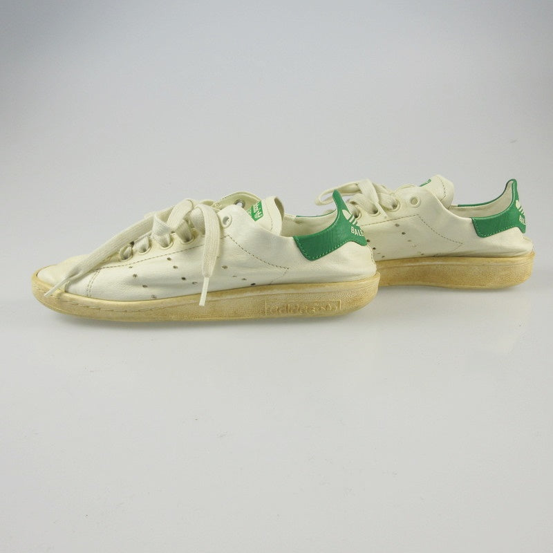 【中古】BALENCIAGA | バレンシアガ ORIGINALS STAN SMITH? スニーカー IG9944 サイズ:23.0cm ×adidas ホワイト 23cm