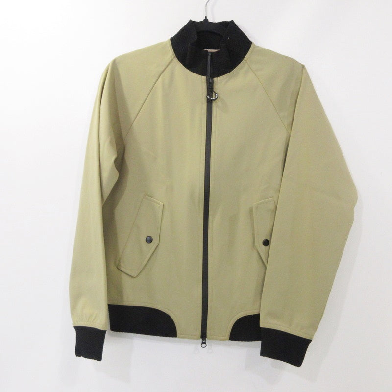 【中古】MUTA MARINE | ムータマリン ナイロンジャージブルゾン ナイロンジャケット YMMX-191211 ベージュ サイズ:4