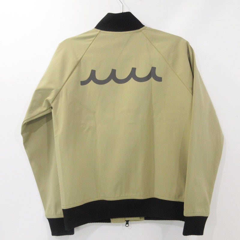 【中古】MUTA MARINE | ムータマリン ナイロンジャージブルゾン ナイロンジャケット YMMX-191211 ベージュ サイズ:4