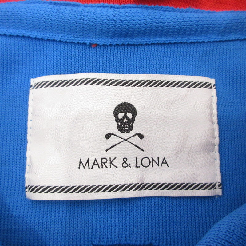 【中古】MARK&LONA | マークアンドロナ パーカー ML-18S-B01 ライトブルー サイズ:L