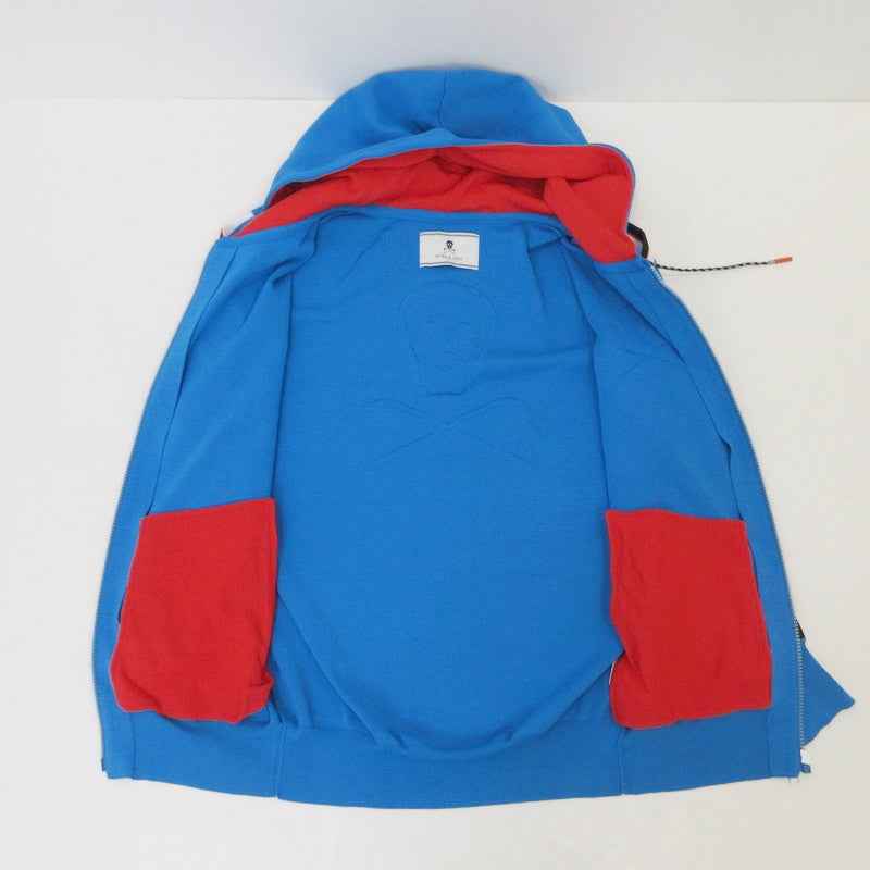 【中古】MARK&LONA | マークアンドロナ パーカー ML-18S-B01 ライトブルー サイズ:L