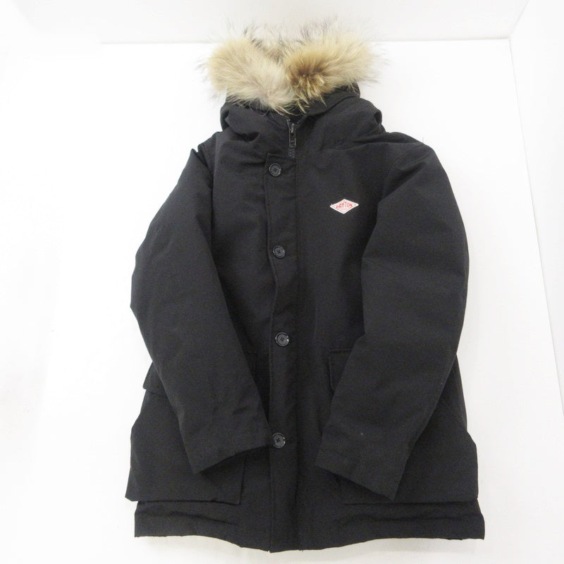 【中古】Danton | ダントン MENS FUR DOWN ダウンジャケット JD-8535 2017A/W ブラック サイズ:42