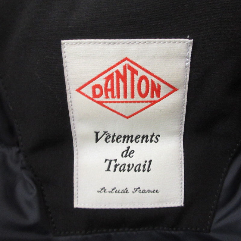 【中古】Danton | ダントン MENS FUR DOWN ダウンジャケット JD-8535 2017A/W ブラック サイズ:42