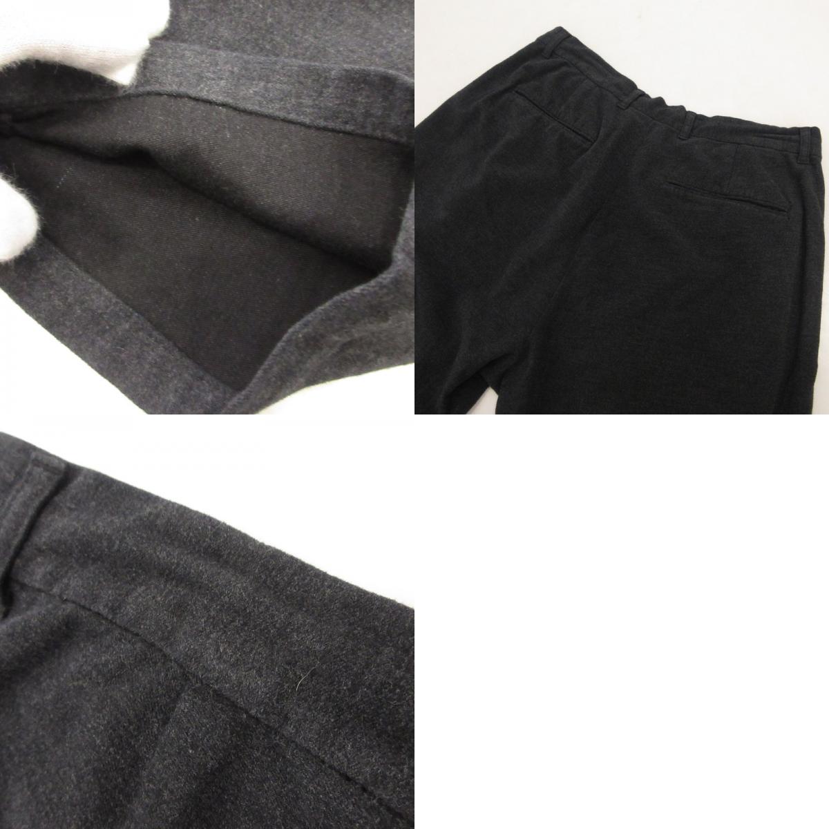 LA MOND | ラモンド MOLSKIN STRETCH パンツ LM-P-050 チャコールグレー サイズ:3