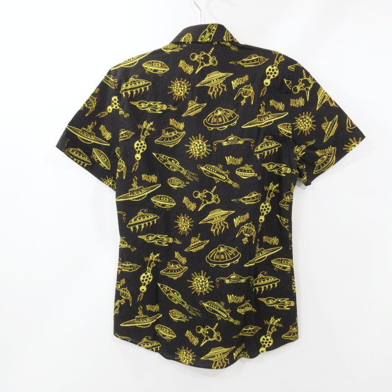 【中古】MOSCHINO | モスキーノ モスキーノスペース 半袖シャツ ZPA0221 サイズ:38