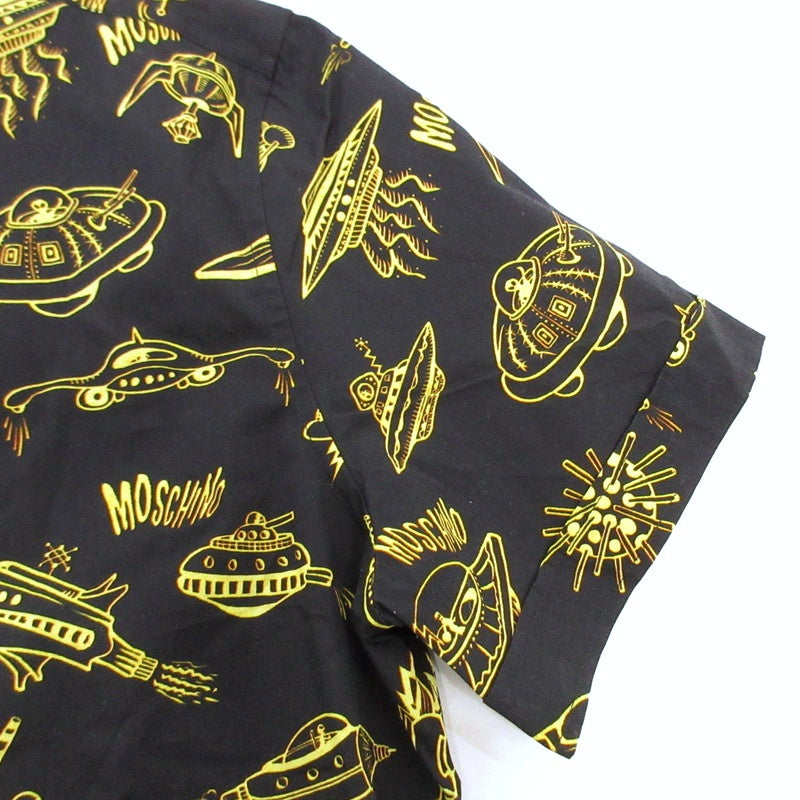 【中古】MOSCHINO | モスキーノ モスキーノスペース 半袖シャツ ZPA0221 サイズ:38