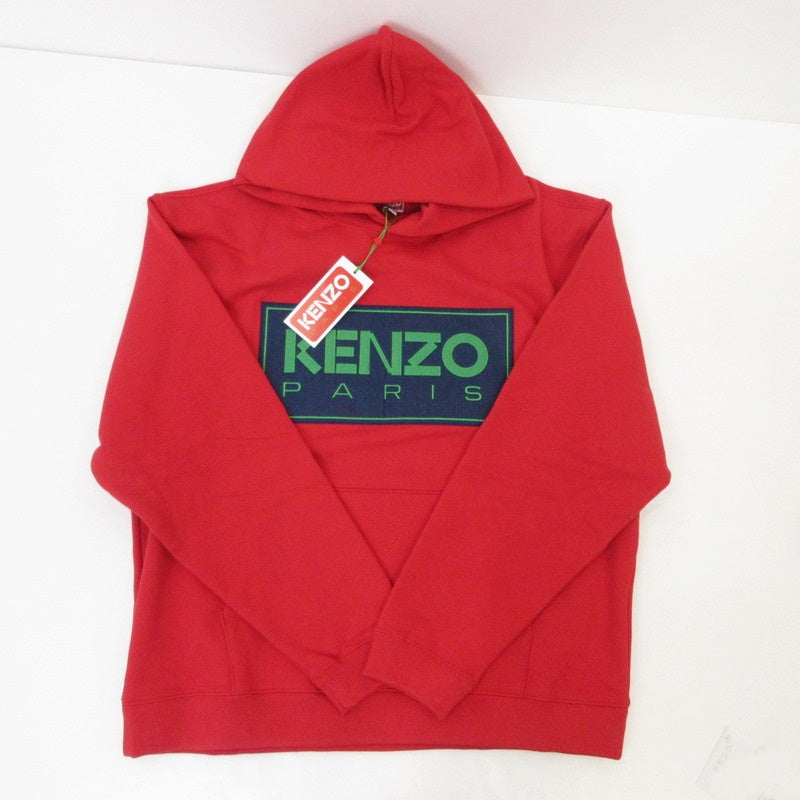 【中古】KENZO | ケンゾー KENZO PARIS CLASIC HOODIE パーカー FC65SW4174ME レッド サイズ:XL
