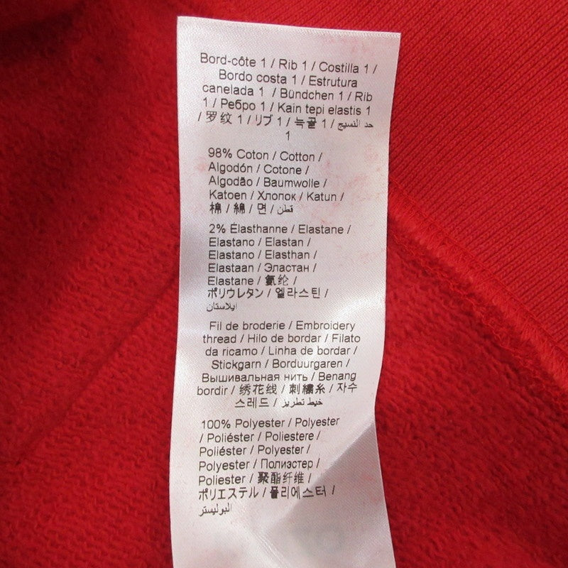 【中古】KENZO | ケンゾー KENZO PARIS CLASIC HOODIE パーカー FC65SW4174ME レッド サイズ:XL