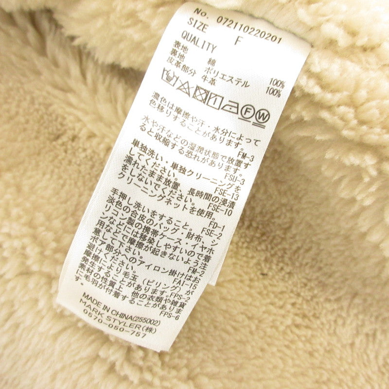 【中古】GYDA | ジェイダ boa material switchingデニムGジャン デニム 072110220201 ブルー
