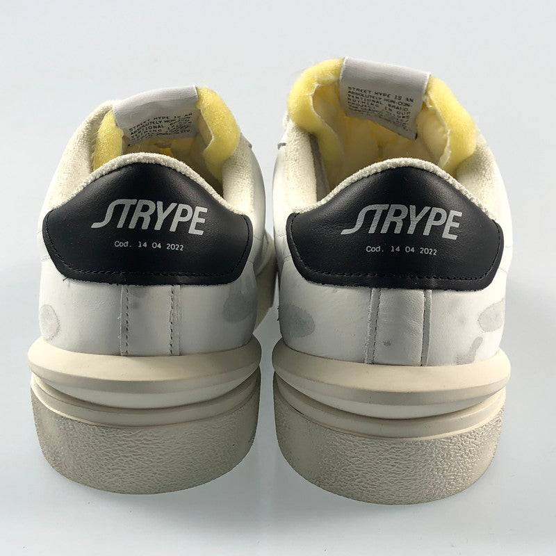 【中古】 WHITE DESTROYED スニーカー ST6001-NER ホワイト