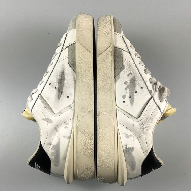【中古】 WHITE DESTROYED スニーカー ST6001-NER ホワイト