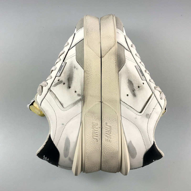 【中古】 WHITE DESTROYED スニーカー ST6001-NER ホワイト