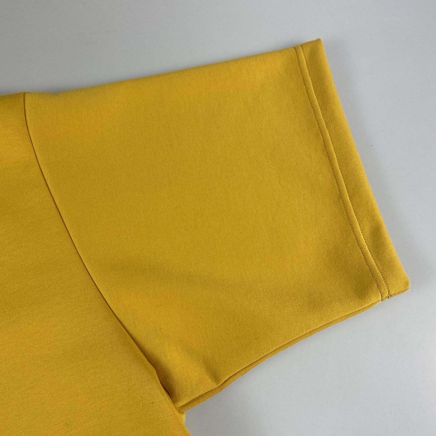 【中古】Seagreen | シーグリーン ECO CARDBOARD KNIT HALF SLEEVE SWEAT SHIRTS スウェット MSEA24S8314-M イエロー サイズ:2