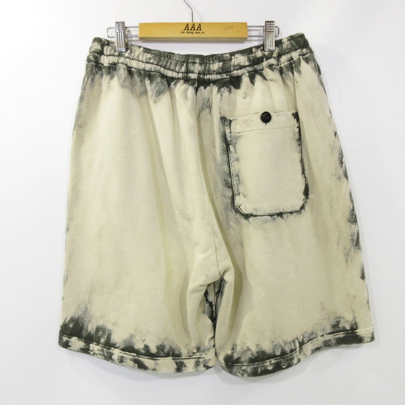 【中古】PREMIUM MOOD DENIM SUPERIOR | プレミアムムードデニムスペリオール RAIDNE ガーメントウォッシュ ショートパンツ 210591274104 ベージュ サイズ:M