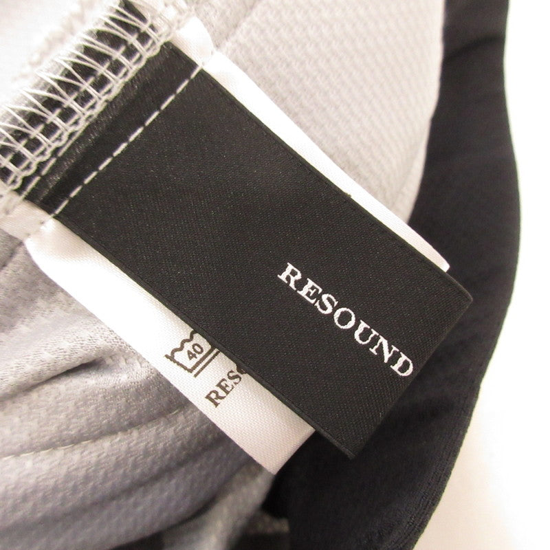 【中古】RESOUND CLOTHING | リサウンドクロージング MESH LINE SHORTS ショートパンツ RC28-HP-003 ホワイト サイズ:2
