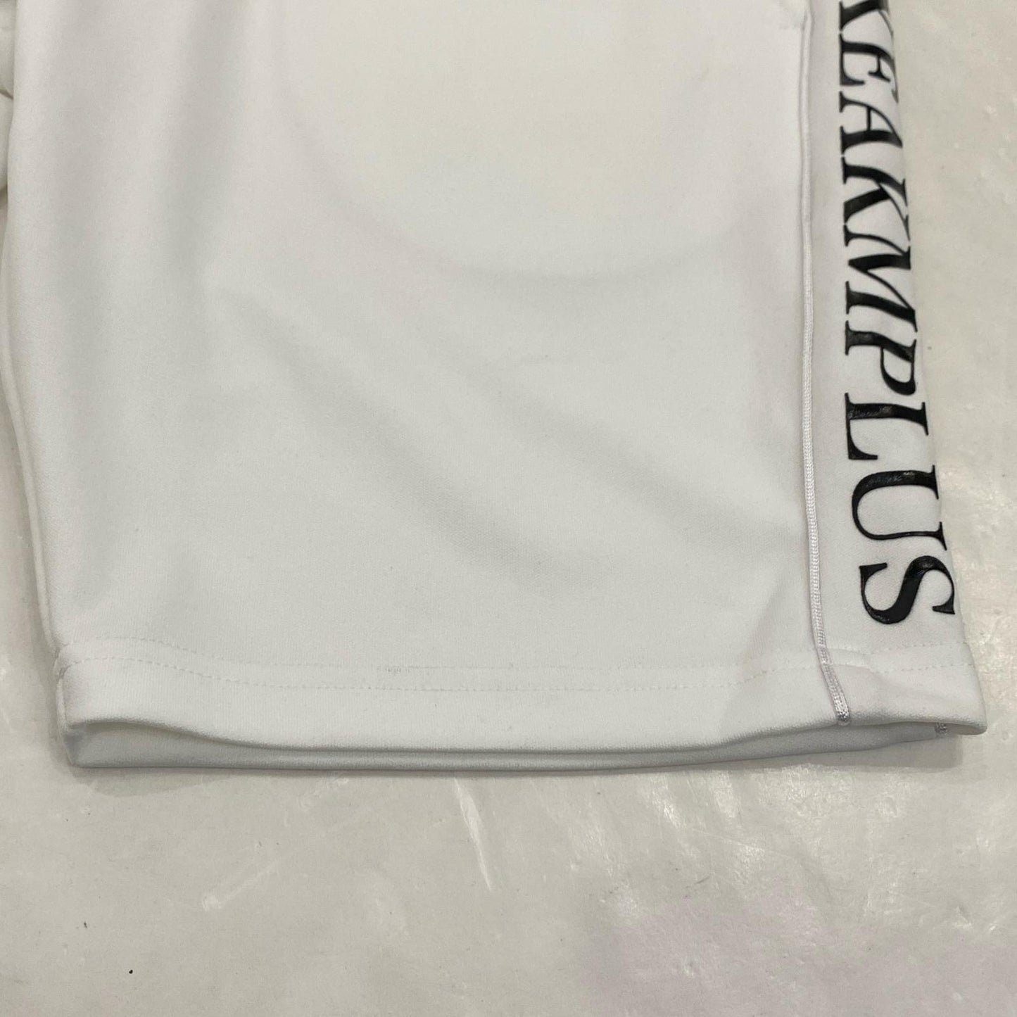 【中古】AKM(志風音) | エーケーエムシフォン JERSEY TRACK SHORT PANTS ショートパンツ LAB-23022 2023S/S ホワイト サイズ:L