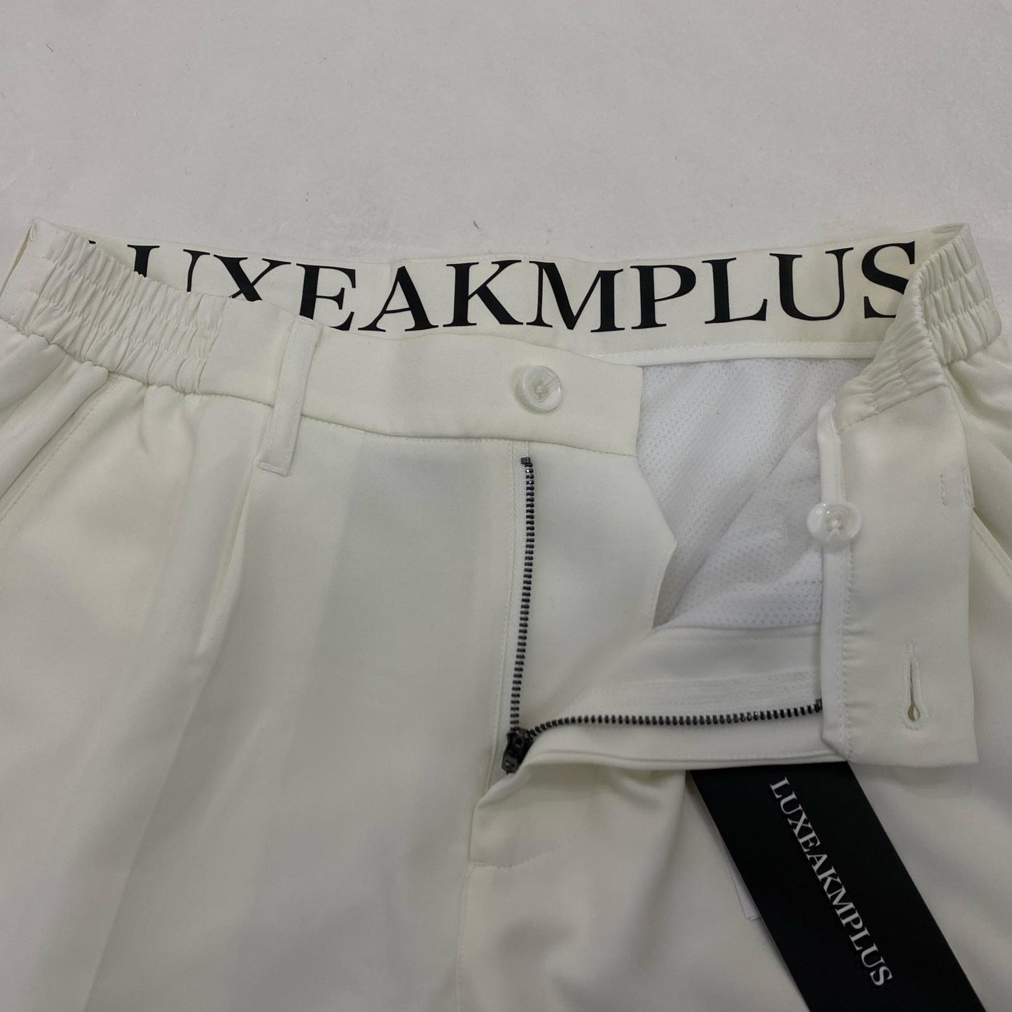 【中古】AKM(志風音) | エーケーエムシフォン BASIC LOGO SHORT PANTS ショートパンツ LAB-23008 2023S/S ホワイト サイズ:M