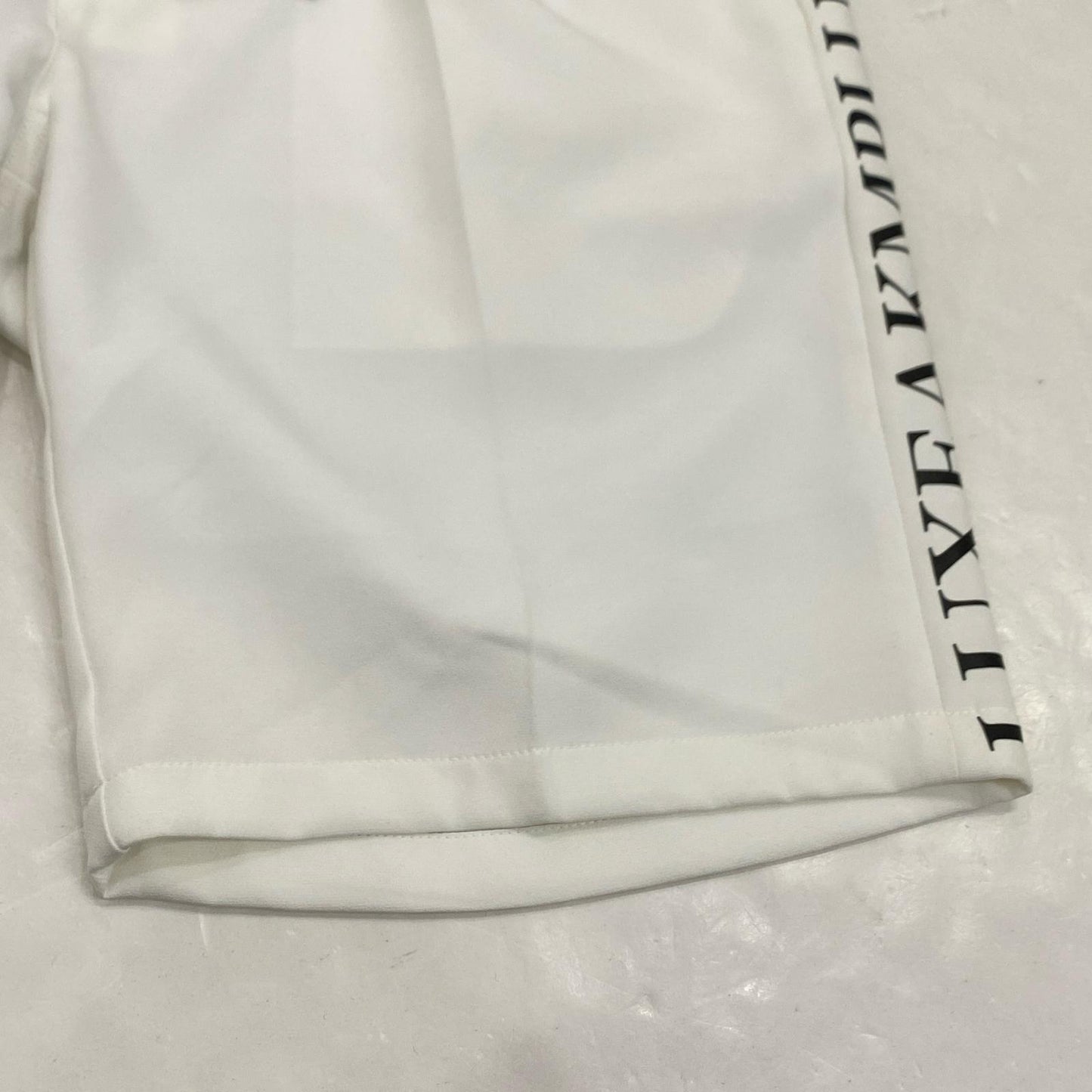 【中古】AKM(志風音) | エーケーエムシフォン BASIC LOGO SHORT PANTS ショートパンツ LAB-23008 2023S/S ホワイト サイズ:XL
