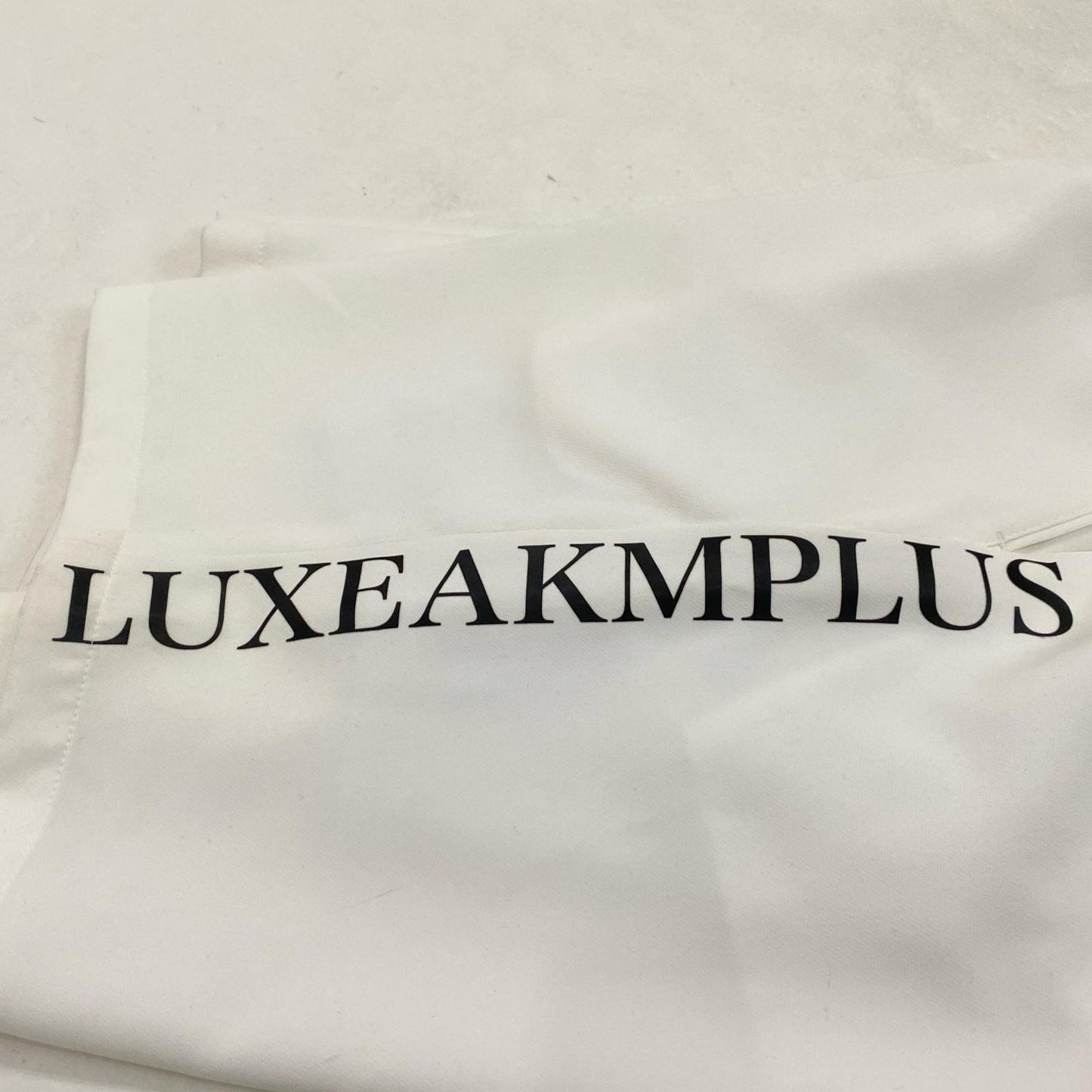 【中古】AKM(志風音) | エーケーエムシフォン BASIC LOGO SHORT PANTS ショートパンツ LAB-23008 2023S/S ホワイト サイズ:XL
