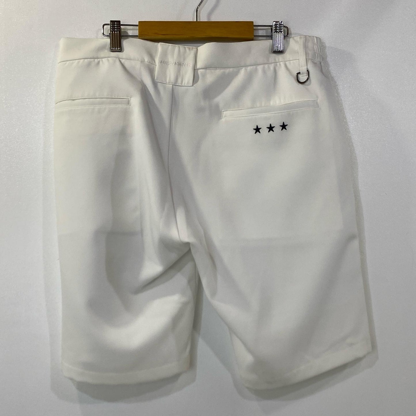 【中古】AKM(志風音) | エーケーエムシフォン BASIC LOGO SHORT PANTS ショートパンツ LAB-23008 2023S/S ホワイト サイズ:XL