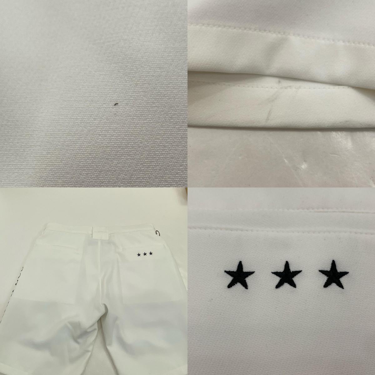 【中古】AKM(志風音) | エーケーエムシフォン BASIC LOGO SHORT PANTS ショートパンツ LAB-23008 2023S/S ホワイト サイズ:XL