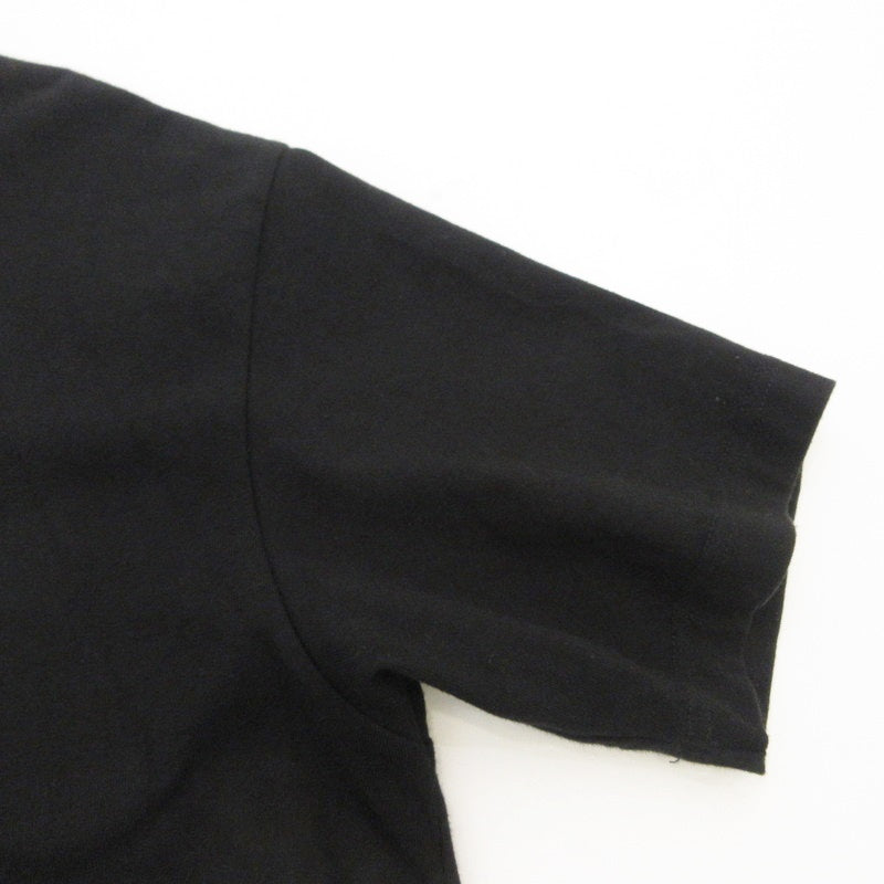【中古】BALENCIAGA | バレンシアガ Logo ミディアムフィット 半袖Tシャツ 612966 TMVF4 ブラック サイズ:XXS