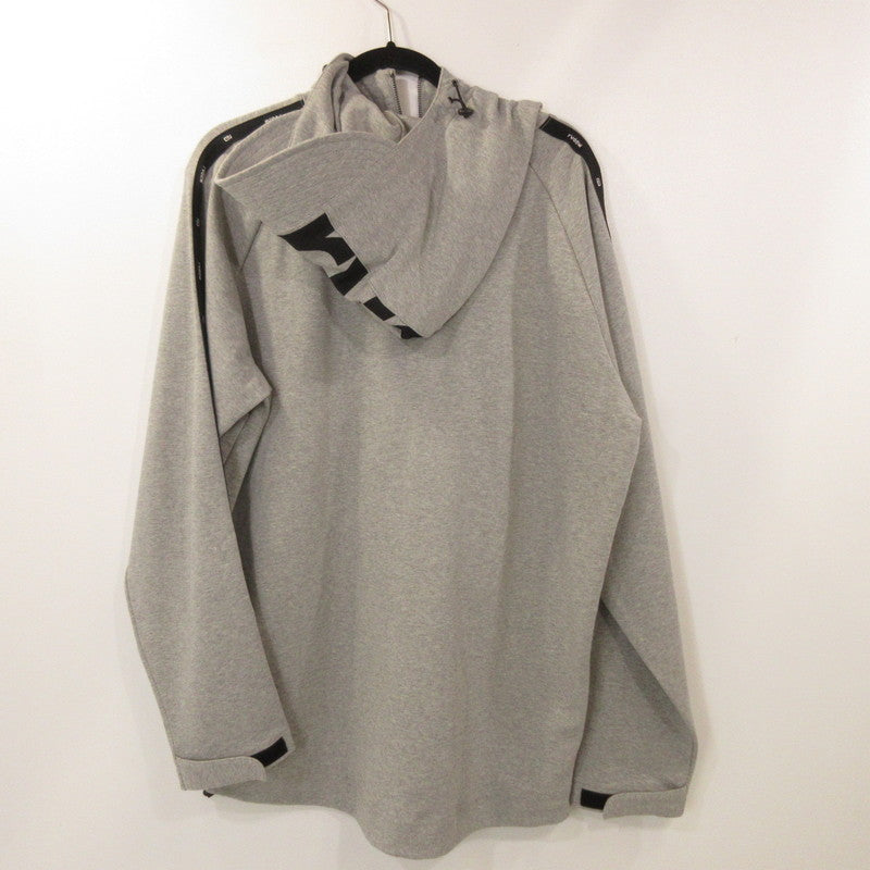 【中古】reversal | リバーサル URBAN SWEAT LOGO TAPE ZIP PARKA パーカー RV21AW303 グレー サイズ:XL