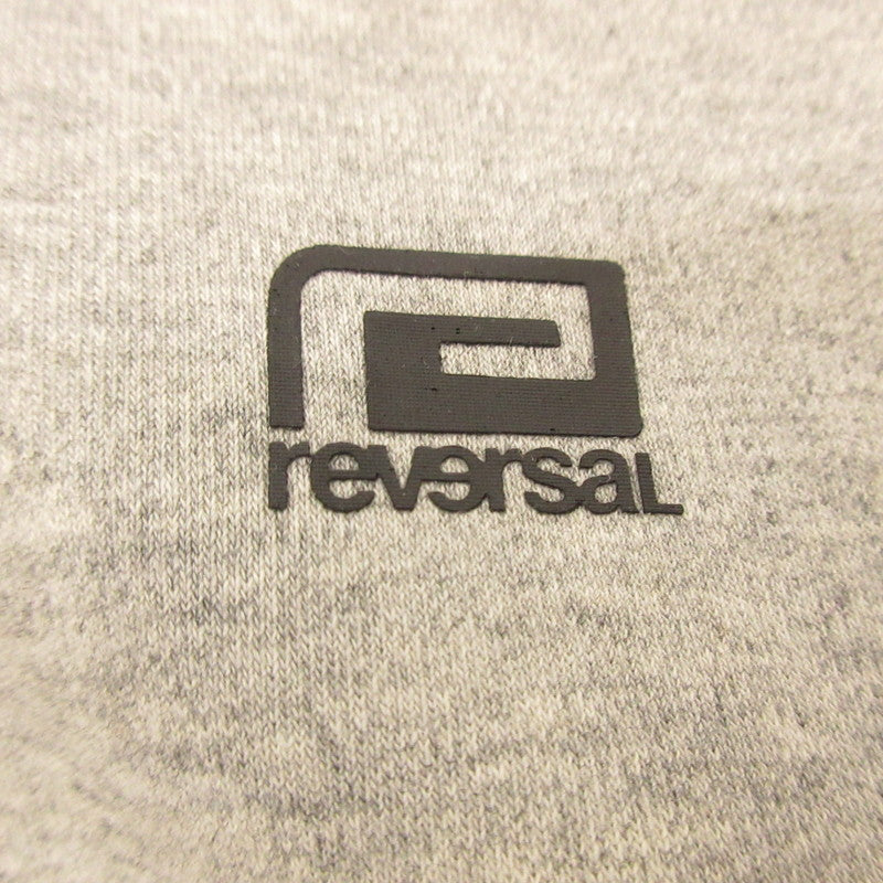 【中古】reversal | リバーサル URBAN SWEAT LOGO TAPE ZIP PARKA パーカー RV21AW303 グレー サイズ:XL