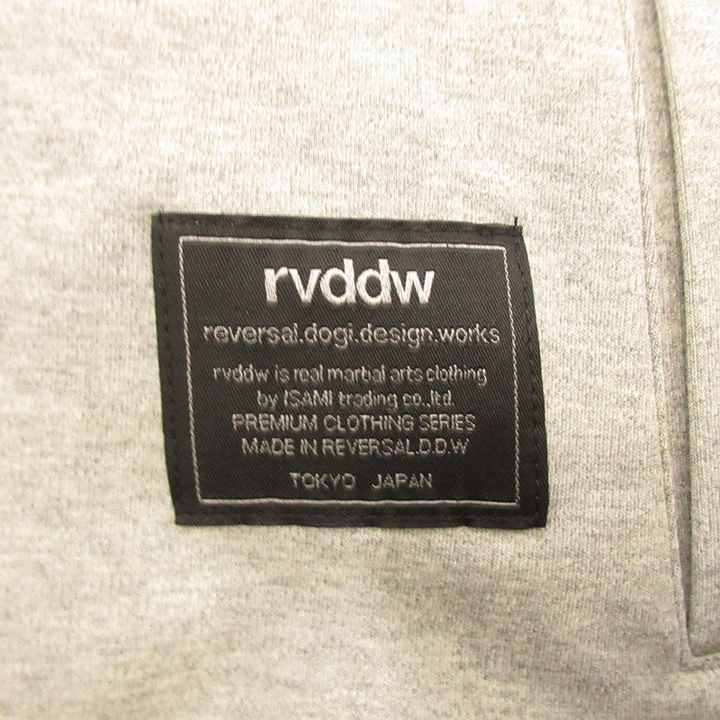 【中古】reversal | リバーサル URBAN SWEAT LOGO TAPE ZIP PARKA パーカー RV21AW303 グレー サイズ:XL