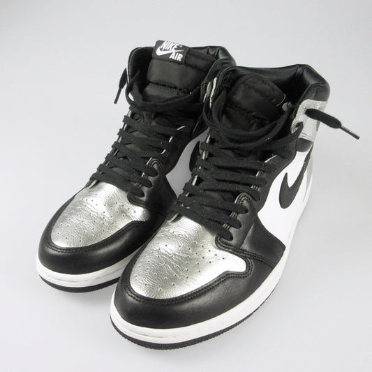 【中古】NIKE | ナイキ Air Jordan 1 Retro High OG 'Silver Toe' スニーカー CD0461-001 シルバー 29cm