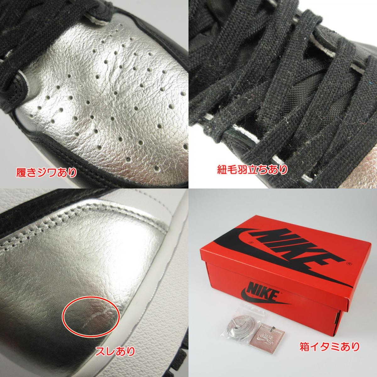 NIKE | ナイキ Air Jordan 1 Retro High OG 'Silver Toe' スニーカー CD0461-001 シルバー 29cm