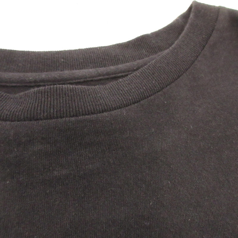 【中古】W)TAPS | ダブルタップス LONG SLEEVE DESIGN 02 TEE クロスボーン 長袖Tシャツ 162ATDT-CSM06S ブラック