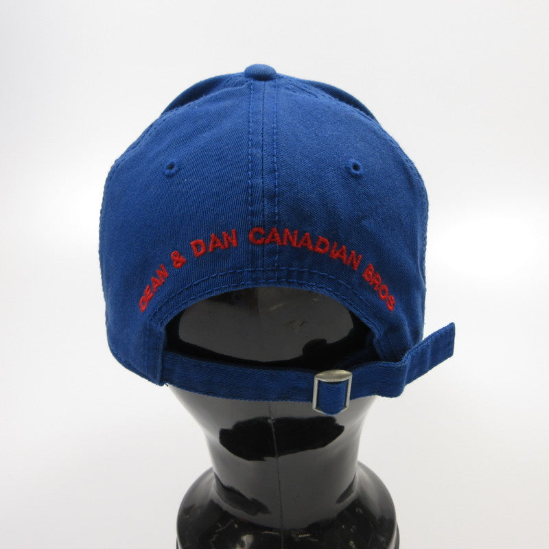 【中古】DSQUARED2 | ディースクエアード LUCK CAP キャップ 2017S/S ブルー
