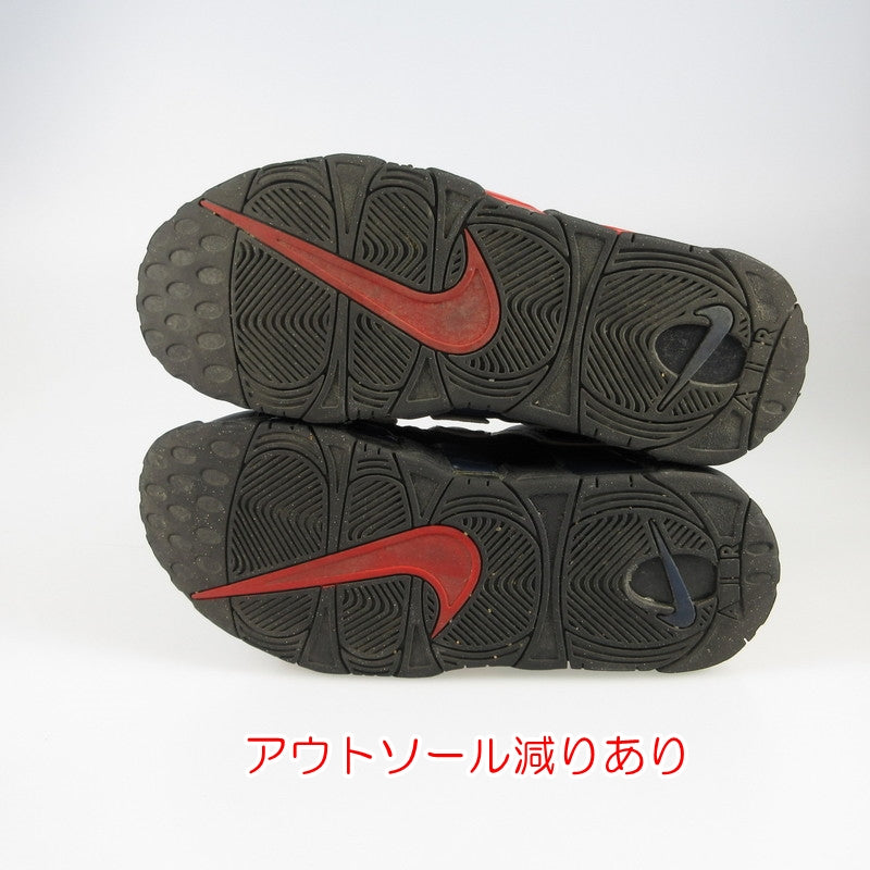 【中古】NIKE | ナイキ AIR MORE UPTEMPO スニーカー DJ4400-001 ブラック 29cm