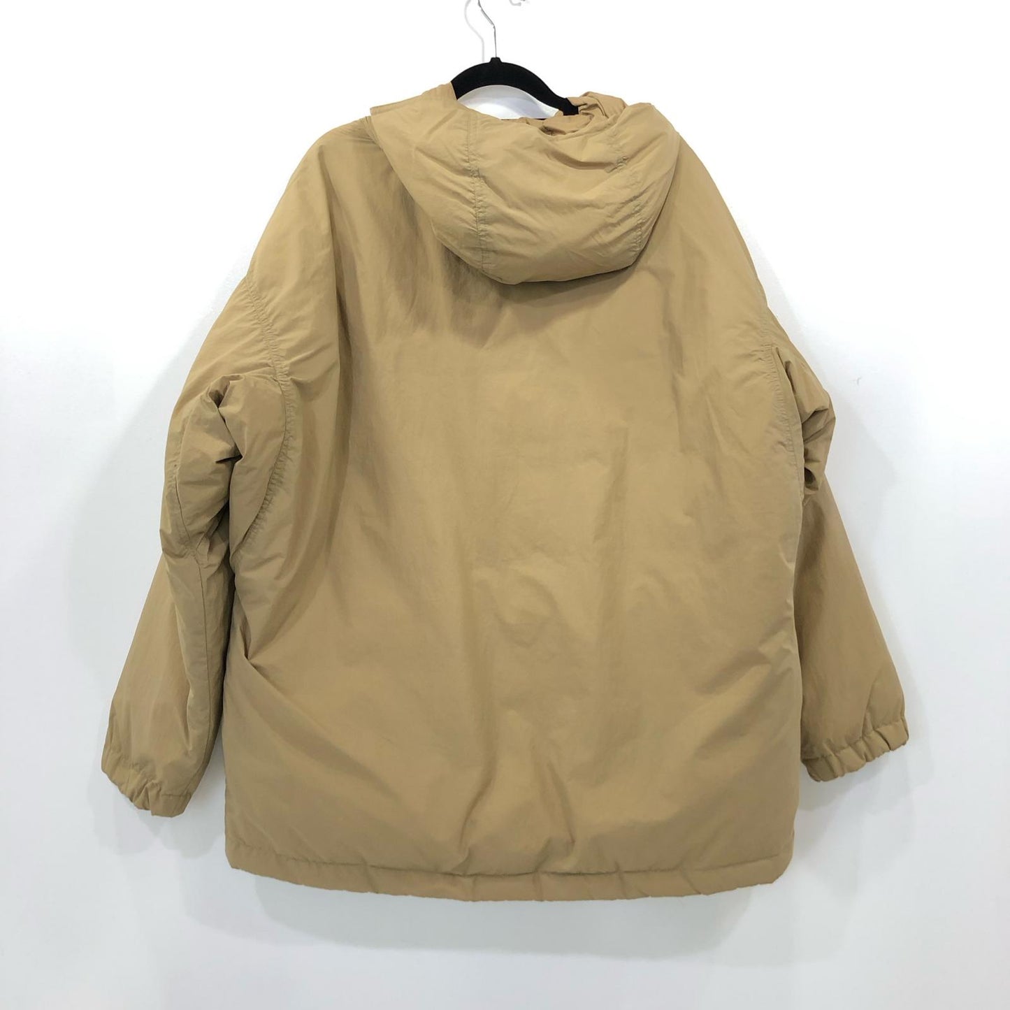 【中古】無印良品 | ムジルシリョウヒン 撥水フード付きダウンジャケット ダウンジャケット 341574-378 2023A/W ベージュ サイズ:M