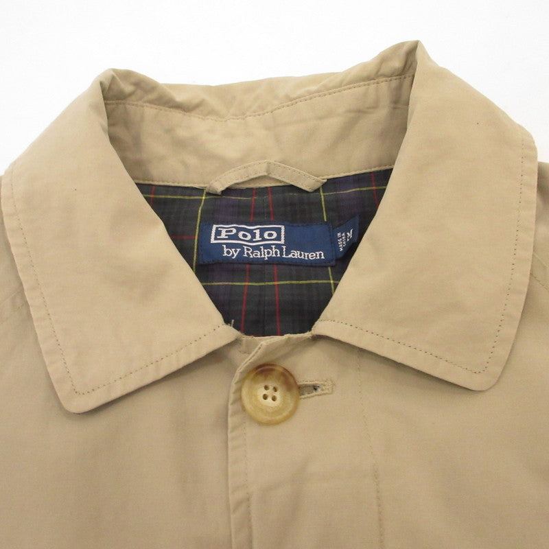 【中古】POLO RALPH LAUREN | ポロ・ラルフローレン ステンカラーコート JR-RL-CA3830 ベージュ サイズ:M