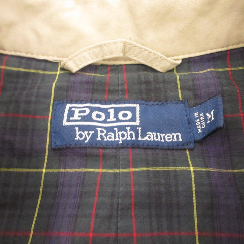 【中古】POLO RALPH LAUREN | ポロ・ラルフローレン ステンカラーコート JR-RL-CA3830 ベージュ サイズ:M
